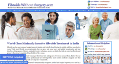 Desktop Screenshot of fibroidswithoutsurgery.com